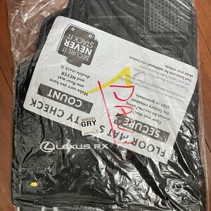 2016-2022 Lexus RX350 RX450H Factory OEM Floor Mats Black Carpet 4pack New